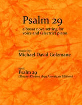 Psalm 29 Vocal Solo & Collections sheet music cover